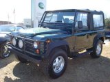 1997 British Racing Green Metallic Land Rover Defender 90 Soft Top #3971921