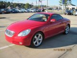 2002 Lexus SC Absolutely Red