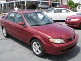 2003 Garnet Red Mica Mazda Protege LX #39740708