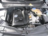 2001 Volkswagen Passat GLS Sedan 1.8 Liter Turbocharged DOHC 20-Valve 4 Cylinder Engine
