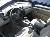 2006 Audi A4 1.8T Cabriolet Beige Interior