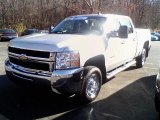 2008 Silver Birch Metallic Chevrolet Silverado 2500HD LS Crew Cab #39739091