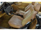 1987 Mercedes-Benz SL Class 560 SL Roadster Parchment Interior
