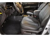 2010 Hyundai Santa Fe Limited 4WD Cocoa Black Interior