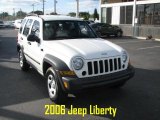 2006 Stone White Jeep Liberty Sport #39740351