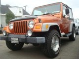 2001 Amber Fire Pearl Jeep Wrangler SE 4x4 #39739109