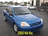 2005 Rally Blue Kia Rio Sedan #39740357