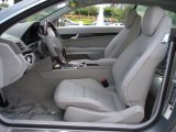 2011 Mercedes-Benz E 350 Coupe Ash/Dark Grey Interior
