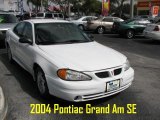 2004 Summit White Pontiac Grand Am SE Sedan #39740385