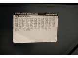 1996 Chevrolet Impala SS Info Tag