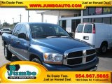 2006 Atlantic Blue Pearl Dodge Ram 2500 SLT Quad Cab #39740464