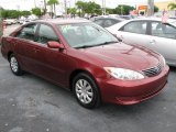 2006 Salsa Red Pearl Toyota Camry LE #39740875