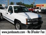 2005 Summit White Chevrolet Silverado 1500 Regular Cab #39740884