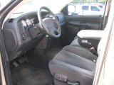 2002 Dodge Ram 1500 SLT Quad Cab Dark Slate Gray Interior