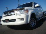 2006 Natural White Toyota Sequoia Limited 4WD #39739352