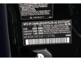 2006 SL Color Code for Black - Color Code: 040