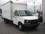 2004 Summit White Chevrolet Express 3500 Cutaway Moving Van #39740916