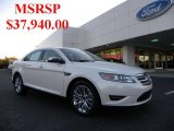 2011 White Platinum Tri-Coat Ford Taurus Limited #39739372