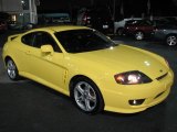 2005 Sunburst Yellow Hyundai Tiburon SE #39740943