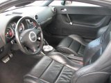 2005 Audi TT 3.2 quattro Coupe Ebony Black Interior