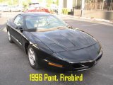 Black Pontiac Firebird in 1996