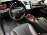 2008 Lexus LS 600h L Hybrid Black Interior