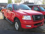 2004 Ford F150 Bright Red