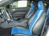 2008 Ford Mustang Saleen Gurney Signature Edition Black/Blue Alcantara Interior