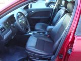 2008 Ford Fusion SE Charcoal Black Interior