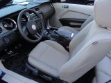 2011 Ford Mustang V6 Convertible Stone Interior