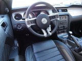 2011 Ford Mustang V6 Coupe Charcoal Black Interior