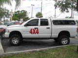 2002 Bright White Dodge Ram 1500 SLT Quad Cab 4x4 #39740557