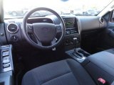2010 Ford Explorer XLT 4x4 Black Interior