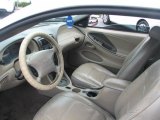 2003 Ford Mustang V6 Coupe Medium Parchment Interior