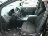 2010 Ford Edge SEL AWD Charcoal Black Interior