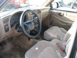 2001 Chevrolet S10 LS Regular Cab Medium Beige Interior