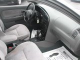 2002 Kia Spectra LS Sedan Gray Interior