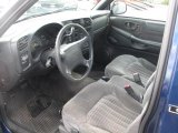 1998 Chevrolet S10 LS Regular Cab Gray Interior