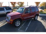 2006 Inferno Red Pearl Jeep Liberty Limited 4x4 #39739495