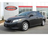 2009 Black Sand Pearl Toyota Corolla LE #3974146