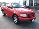 1999 Ford F150 Bright Red