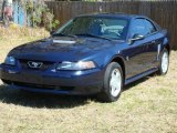 2002 True Blue Metallic Ford Mustang V6 Coupe #3971279