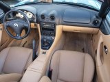2001 Mazda MX-5 Miata LS Roadster Tan Interior