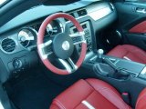 2010 Ford Mustang GT Premium Coupe Brick Red Interior