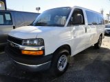 2010 Summit White Chevrolet Express LS 3500 Passenger Van #39888830