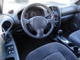 2004 Hyundai Santa Fe LX 4WD Gray Interior