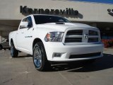 Bright White Dodge Ram 1500 in 2011