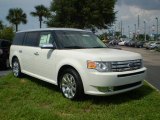 2009 White Suede Clearcoat Ford Flex Limited #392559