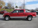 2010 Red Candy Metallic Ford F150 XLT SuperCrew 4x4 #39924786