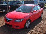 2007 True Red Mazda MAZDA3 i Sedan #39925076